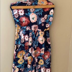 Multi-function Strapless Dress or Maxi Skirt